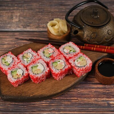 Калифорния с крабом в Японский городовой 64 по цене 310 ₽