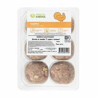 Биточки из индейки с сыром и зеленью охлажденные лоток в Азбука Вкуса Экспресс Меню