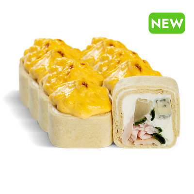 Ролл Сырный в тортилье в Автоcуши Автопицца по цене 650 ₽