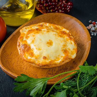 Жюльен с курицей и грибами в Ресторан Воробьёвы Горы PREMIUM по цене 483 ₽