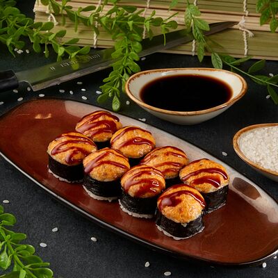 Хот лосось в Afishasushi по цене 330 ₽