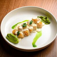 Гребешки с брокколи в ИВА