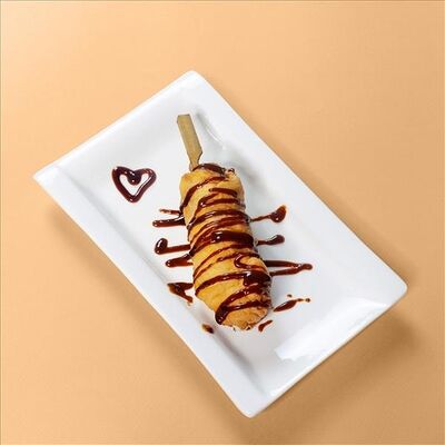 Корн-дог сырный в Mornis Корейская кухня по цене 420 ₽