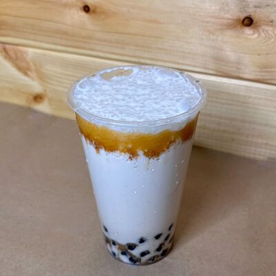 Карамельное яблоко в Boba bar по цене 300 ₽