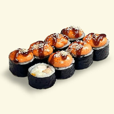 Ролл Мауна-лоу Запечённый в Khaki Sushi по цене 449 ₽