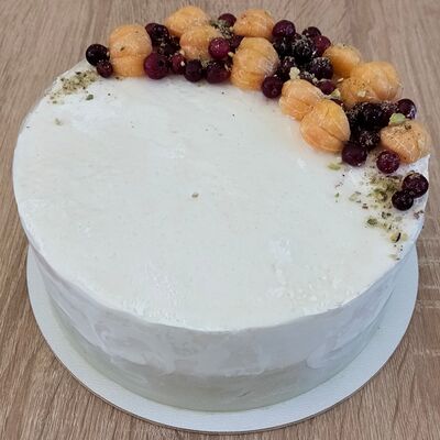 Торт-мороженое Пломбир-фисташка в GelaTiAmo по цене 3000 ₽