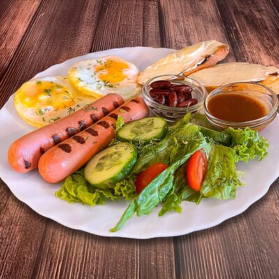 Американский завтрак в Kekou Вкусная еда по цене 450 ₽