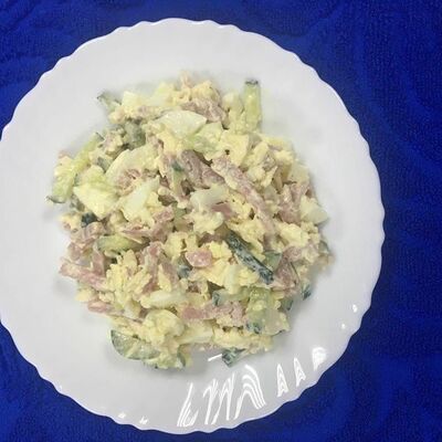 Салат славянка в Домашняя кухня у Ирмы по цене 150 ₽