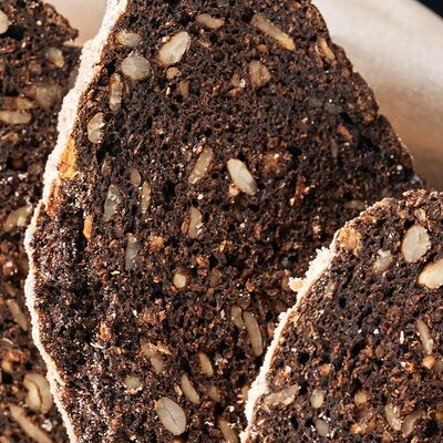 Хлеб ремесленный черный литовский в Булгаков по цене 30 ₽