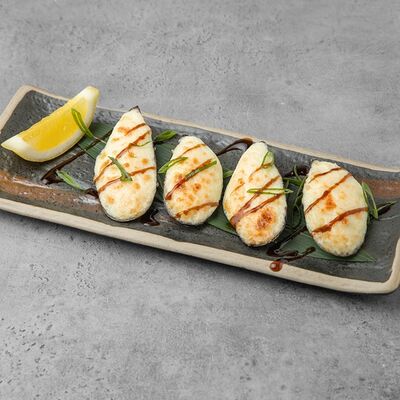 Запеченные мидии в Большая рыба по цене 480 ₽