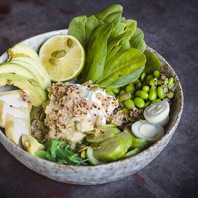 Боул с курицей в Дюшес по цене 540