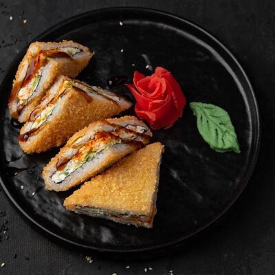 Крабовый сэндвич ролл в Вокруг суши по цене 459