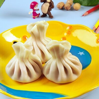 Хинкальки детские с говядиной и свининой в Сулугуни по цене 299 ₽