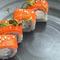 Ролл Филадельфия с креветкой в Black Rolls