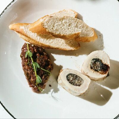 Мозговые кости с тартаром из говядины в Рюмочная Prolive по цене 720 ₽