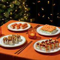 Логотип Много лосося