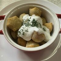 Пельмени из говядины жареные в Гаштет