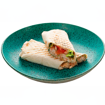 Шаурма с курицей в Омлет станция по цене 450 ₽