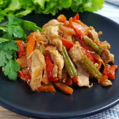 Курица с овощами в СССР по цене 220 ₽