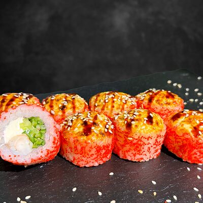 Запеченная креветка в Красная рыба по цене 590 ₽