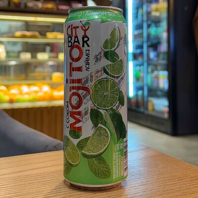Напиток Mojito City Bar с соком газированный в Ками cafe club по цене 193 ₽