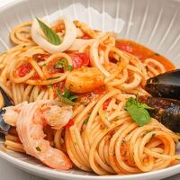 Спагетти Frutti di Mare в Черетто море