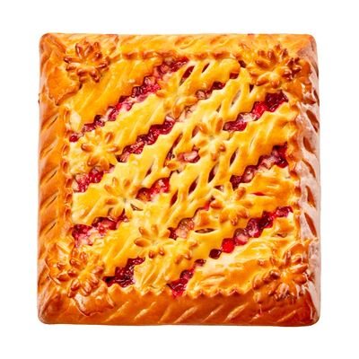 Пирог с яблоком и брусникой в Пироговый Дворик по цене 1021 ₽