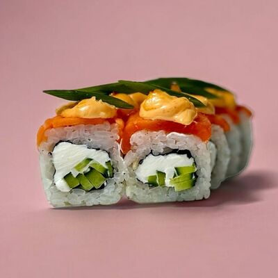 Запеченная филадельфия в ХрюЧего по цене 449 ₽