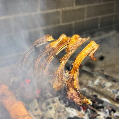 Шашлык из бараньей корейки в Каракилис по цене 1099 ₽