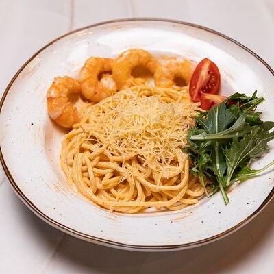 Паста с креветками в Maki Family по цене 419