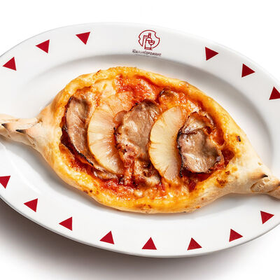 Хачапури по-юрски с окороком и ананасами в ЮжанеГорожане по цене 398 ₽