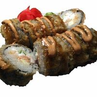 Жареный ролл Вулкан в Sushi Maki