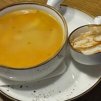 Куриный супчик с птитимом в La vino