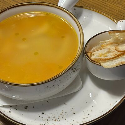 Куриный супчик с птитимом в La vino по цене 290 ₽