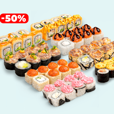 Сет Народный в Khaki Sushi по цене 2131 ₽