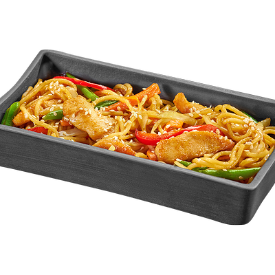 Лапша яичная с курицей под соусом терияки в Суши Мастер по цене 249