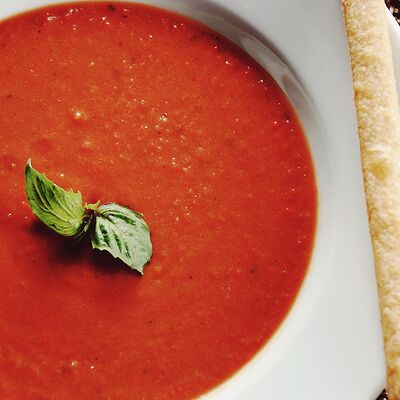 Томатный крем-суп с сыром в Welcome по цене 390 ₽