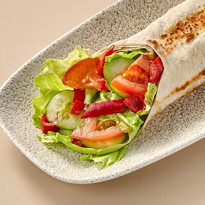 Шаверма с печеным перцемв Промрыба по цене 480 ₽