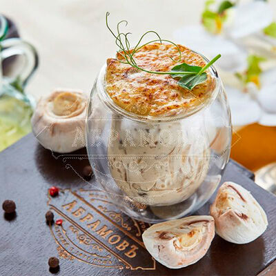 Жульен с белыми грибами в Абрамовъ по цене 840 ₽