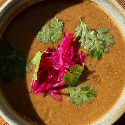 Крем-суп Лобио в Sololaki по цене 300 ₽