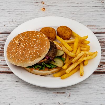 Бургер-сет в Фартук по цене 890 ₽