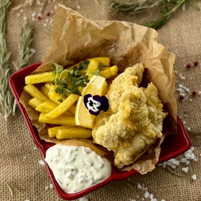 Фишин Чипс в Корпус О бар по цене 460 ₽