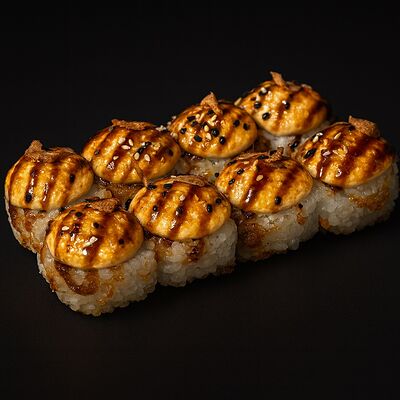 Запеченный ролл Курица лайт в Гастробар ЖАРА по цене 330 ₽