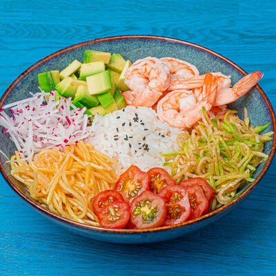 Боул с тигровыми креветками в Pacific по цене 570 ₽