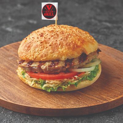 Мини-бургер Плескавица в YGOSLAVIA GRILL по цене 470 ₽