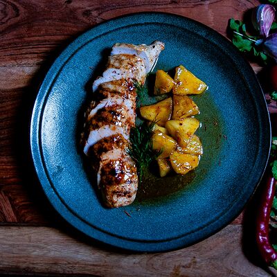 Индейка с ананасом в Сумах по цене 640 ₽