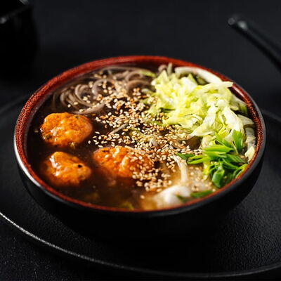 Суп с фрикадельками из тунца в Sёmga по цене 723 ₽