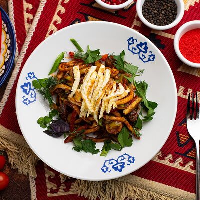 Лагман жаренный в Анхор по цене 610 ₽