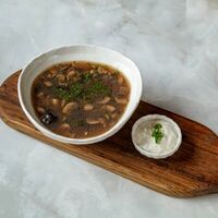 Суп из лесных грибов в Bambini bar