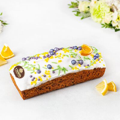 Кекс с апельсином и лимоном в У Палыча. С пылу, с жару! по цене 657 ₽